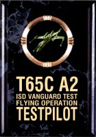 The T-65 Research Plaque