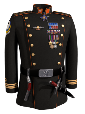 Uniform of COL Miles Prower