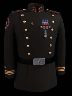 Uniform of CPT Lanil Jast